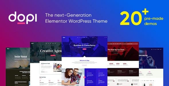 Dopi v1.2.2 - Elementor Universal WordPress Theme