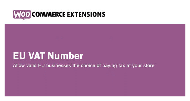 EU VAT Number for WooCommerce