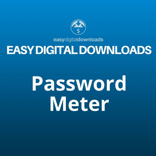 Easy Digital Downloads Password Meter