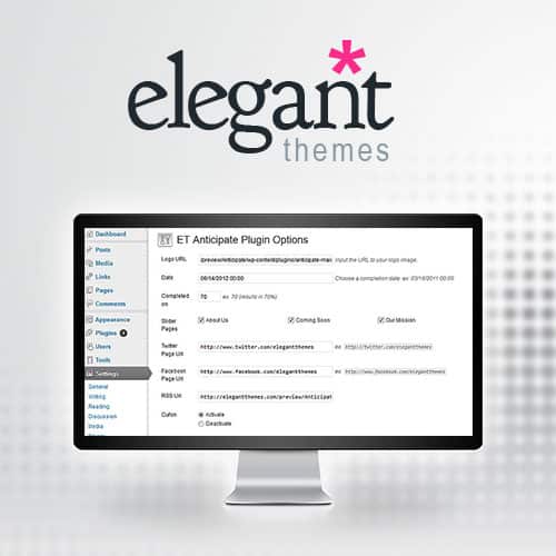 Elegant Themes Anticipate WordPress