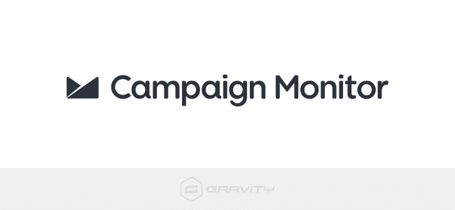 Gravity Forms Campaign Monitor