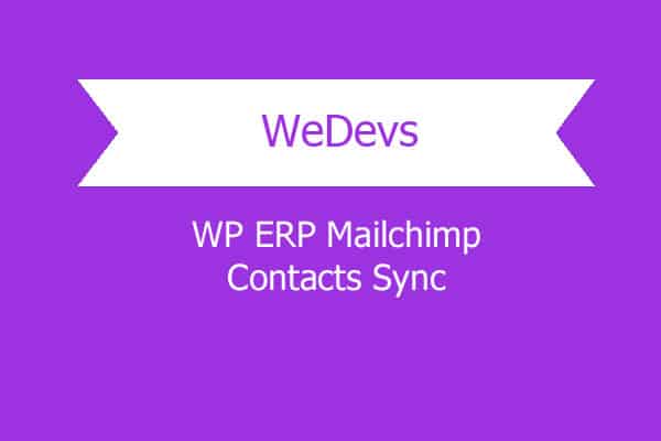 WP ERP Mailchimp Contacts Sync 1.1.0
