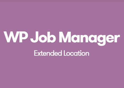 WP Job Manager Extended Location