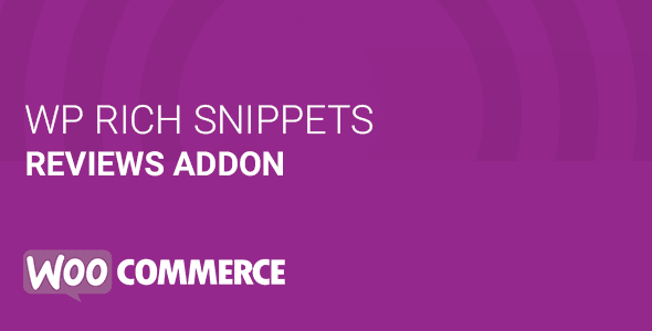 WP Rich Snippets WooCommerce Reviews
