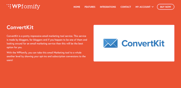 WPfomify ConvertKit Addon