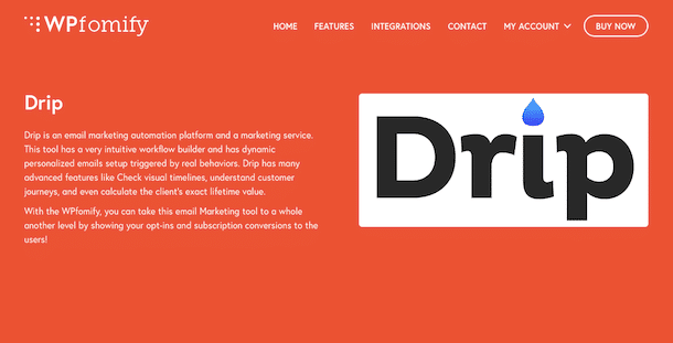 WPfomify Drip Addon