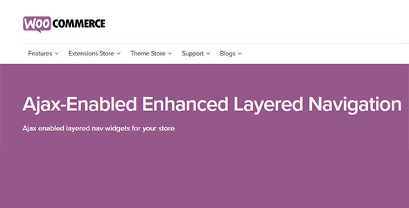 WooCommerce Ajax Layered Navigation