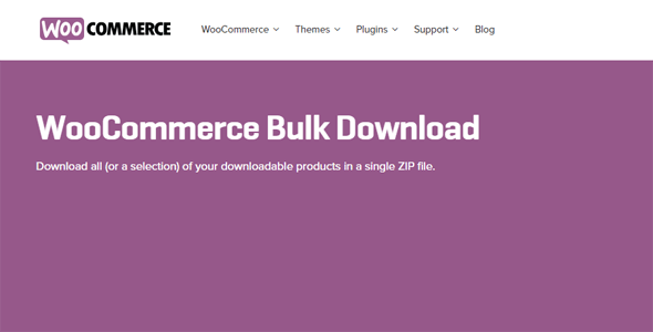 WooCommerce Bulk Download