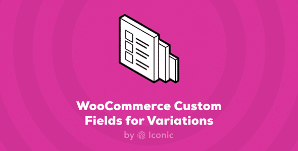 WooCommerce Custom Fields for Variations