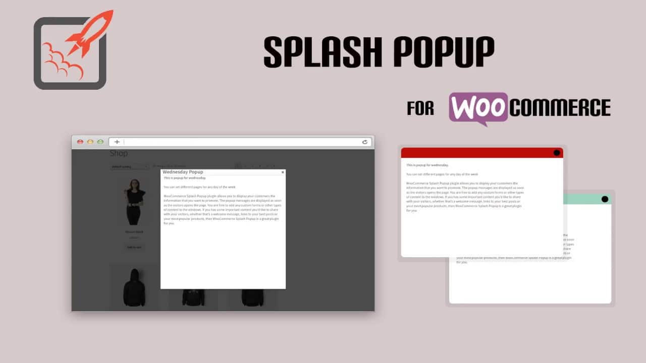 WooCommerce Splash Popup