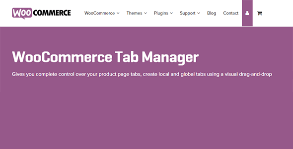 WooCommerce Tabs Manager
