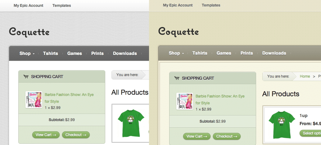Coquette Premium Theme for WooCommerce