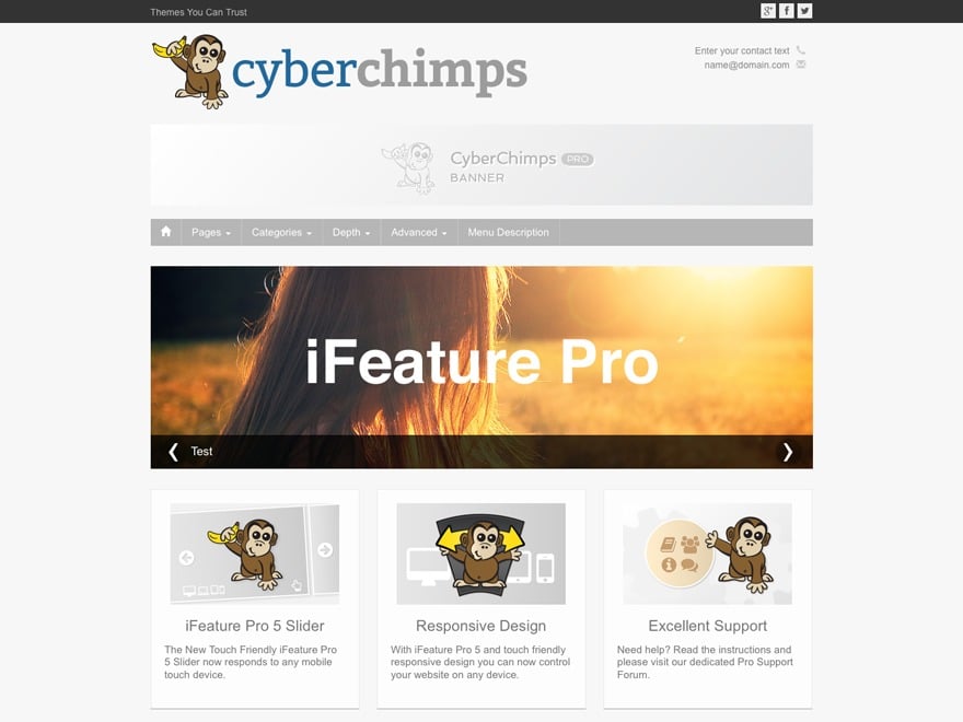 CyberChimps iFeature Pro 5