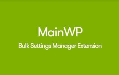 MainWP Bulk Settings Manager Extension 4.0.2.1