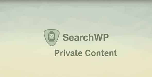SearchWP PrivateContent