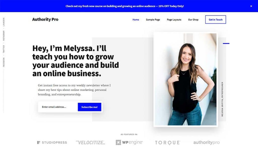 StudioPress Authority Pro Genesis