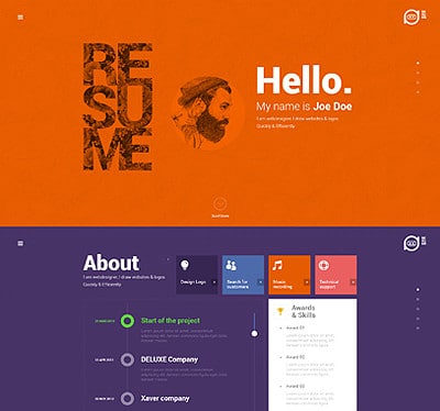 Tesla Themes Resume