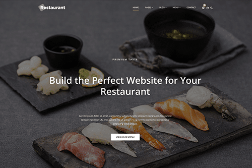 Theme Junkie RestaurantPro