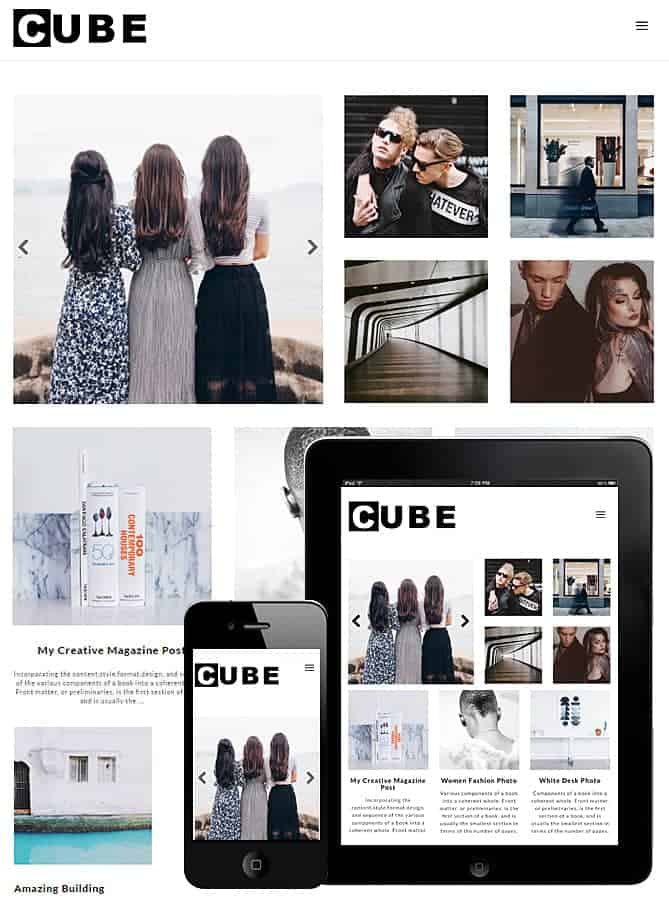 Cube Responsive