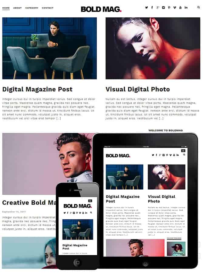 Dessign Bold Mag Responsive