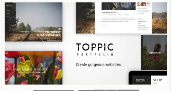 TopPic - Portfolio Photography Theme
