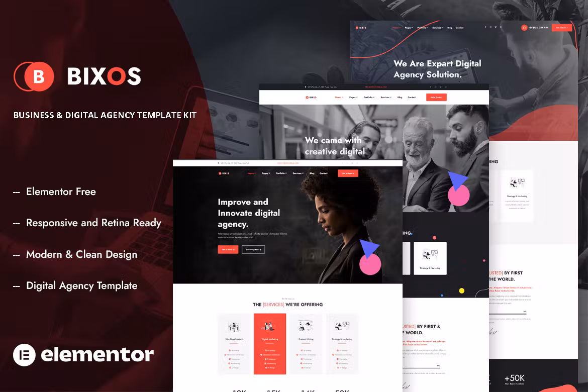 Business & Digital Agency Template Kit