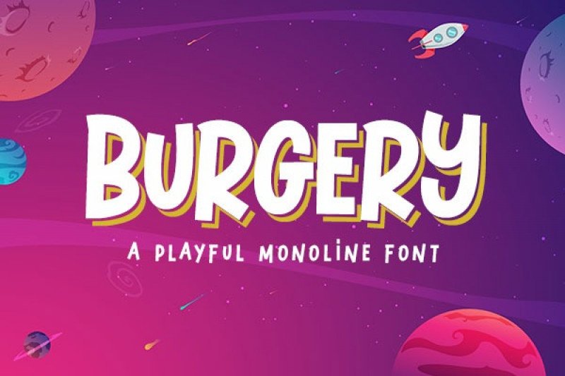 Burgery Font