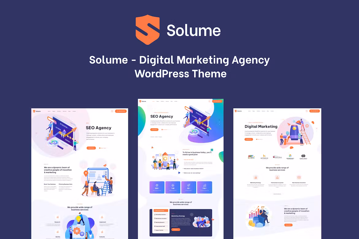 Digital Marketing WordPress Theme