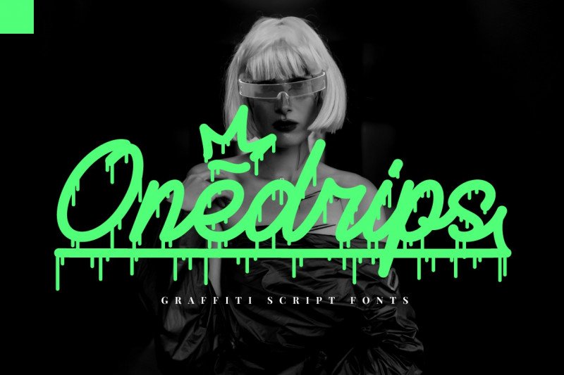 Onedrips Font