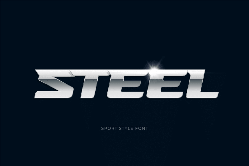 Steel Font