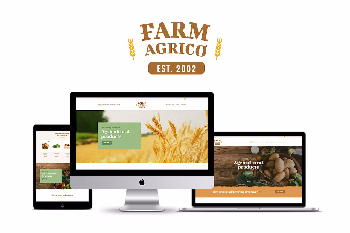Agricultural Business WP Theme