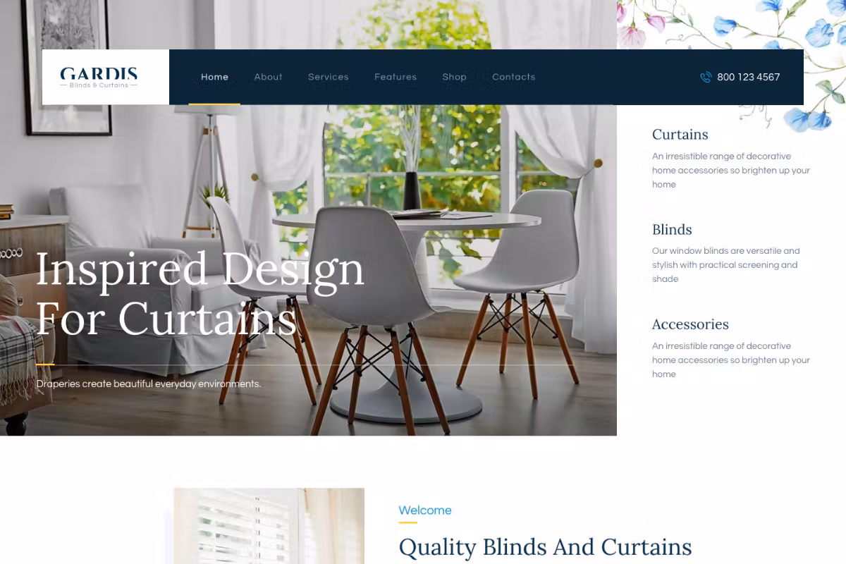 Blinds and Curtains Studio & Shop WP
