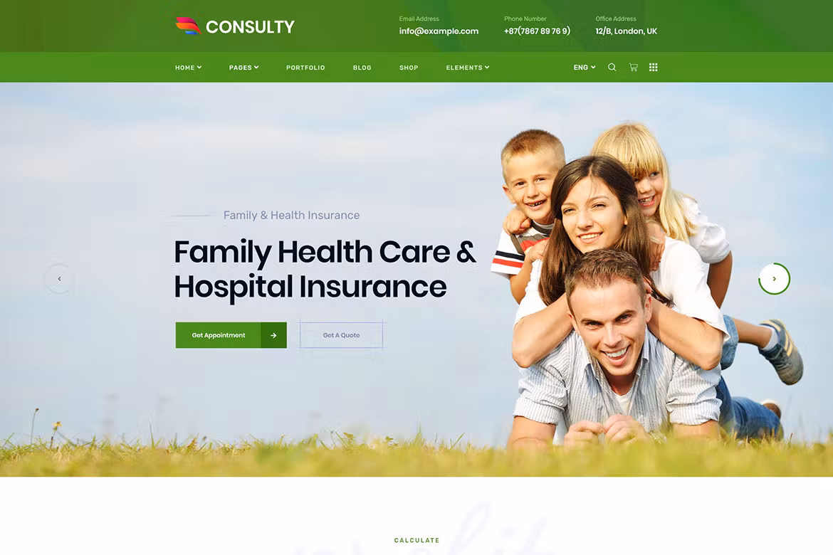Business Finance WordPress Theme