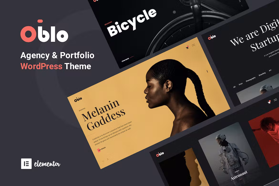 Creative Agency Portfolio WordPress Theme