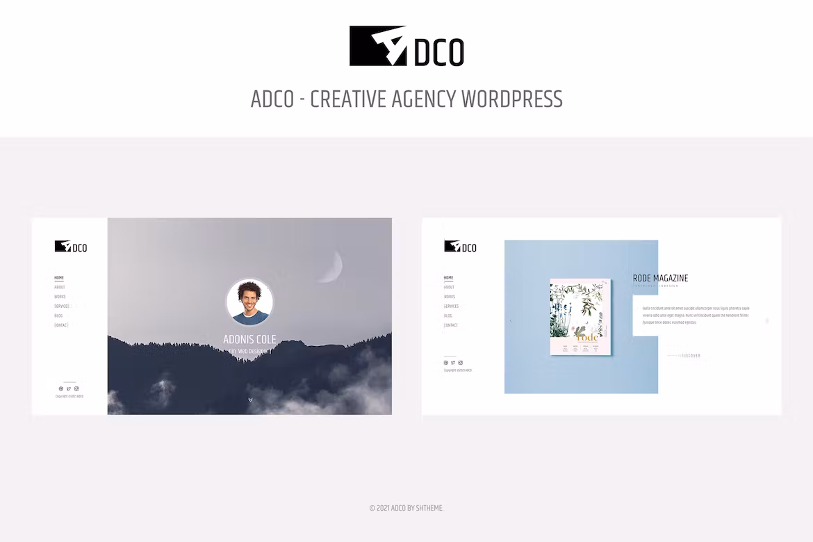 Creative Agency WordPress Theme