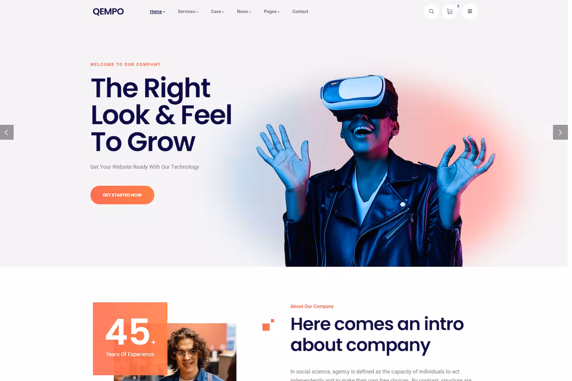 Digital Agency Services WordPress Theme
