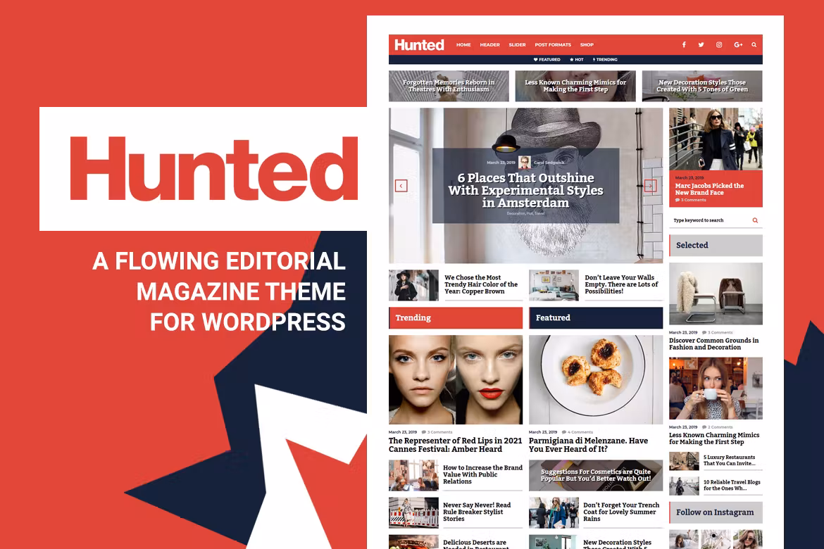 Editorial Magazine Blog Theme