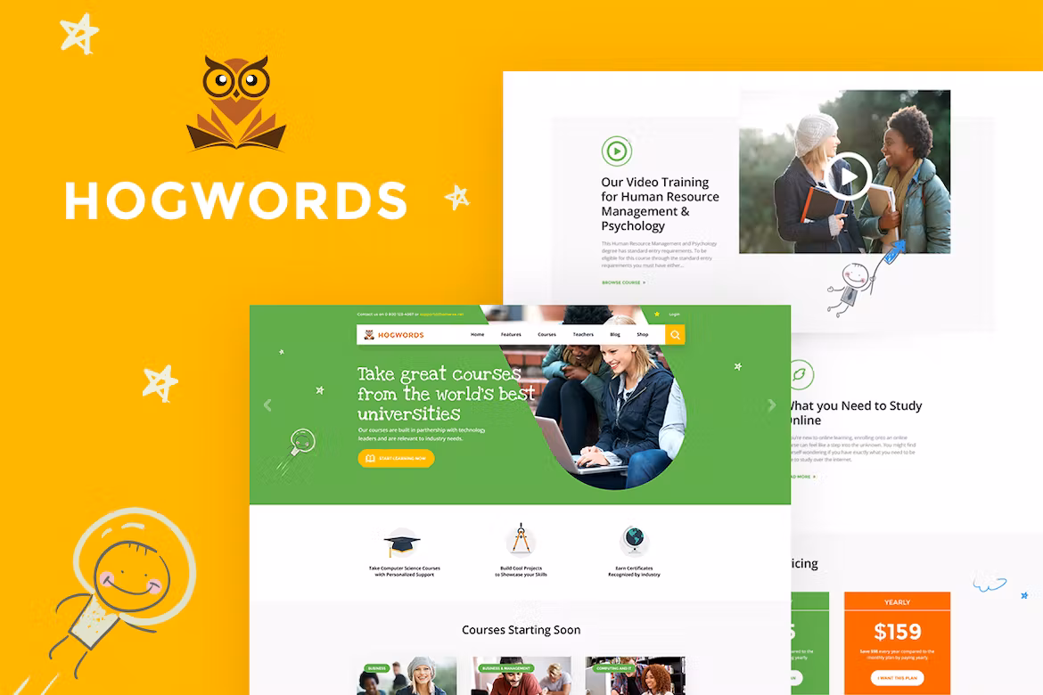 Education Center WordPress Theme