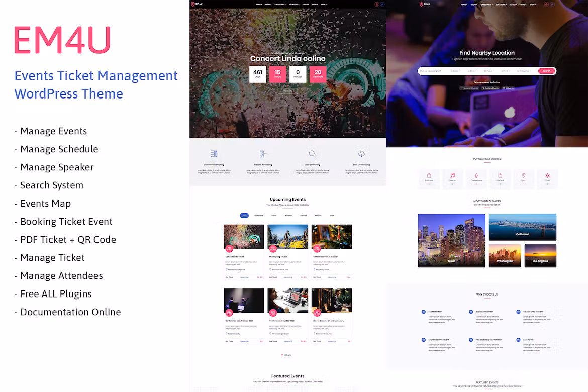 Event Tickets WordPress Theme