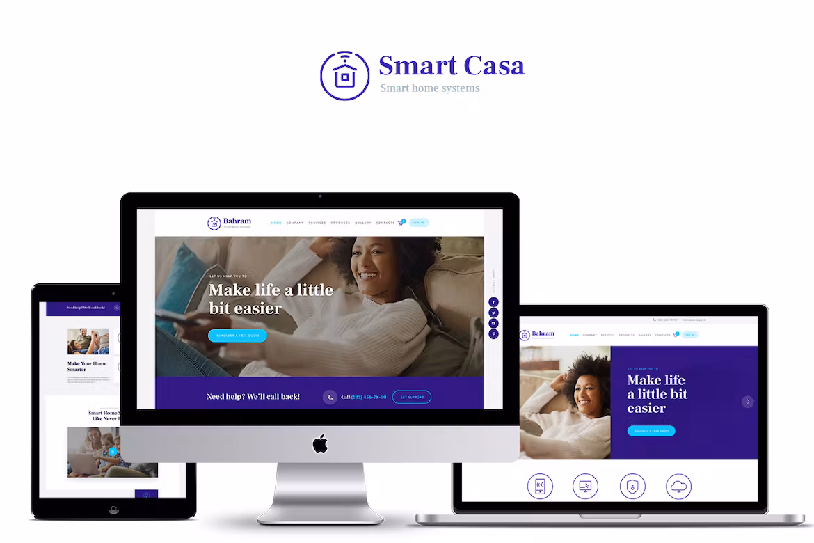 Home Automation & Technologies Theme