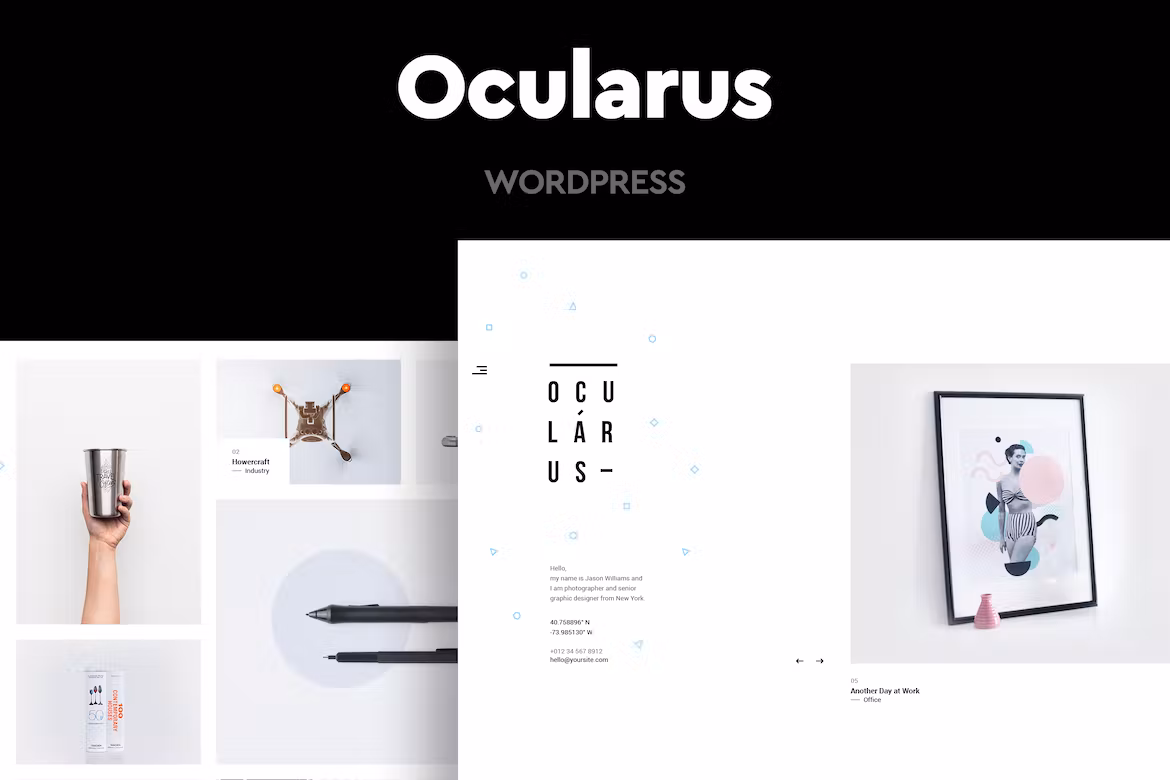 Minimal Photography WordPress Theme