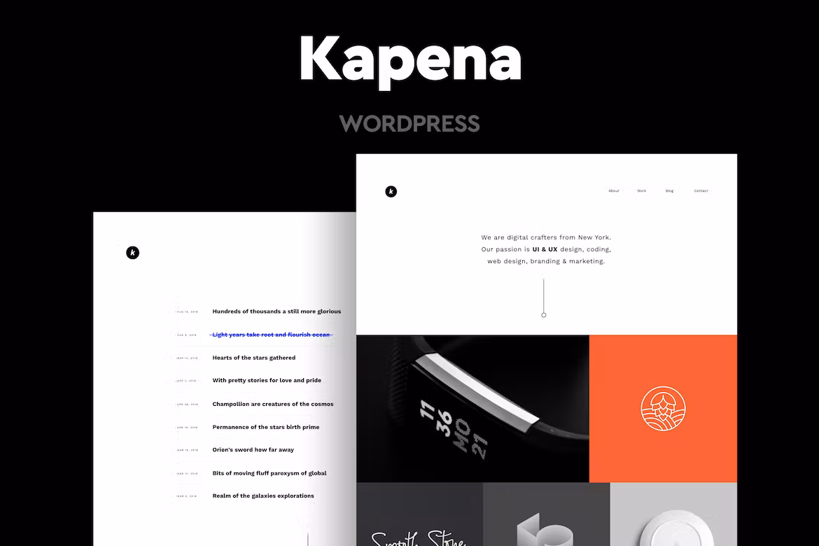 Minimal Portfolio WordPress Theme