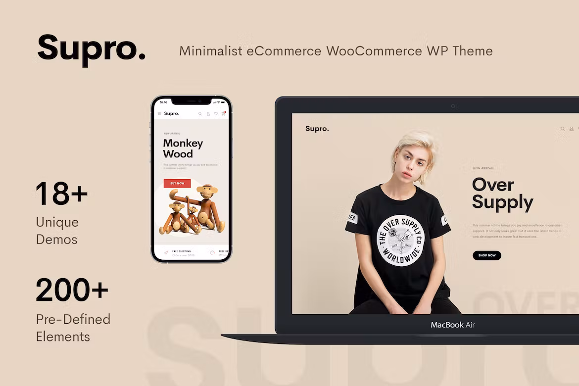 Minimalist WooCommerce WordPress Theme