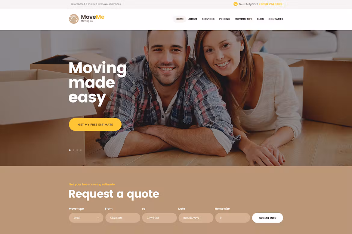 Moving & Storage Relocation Company WP
