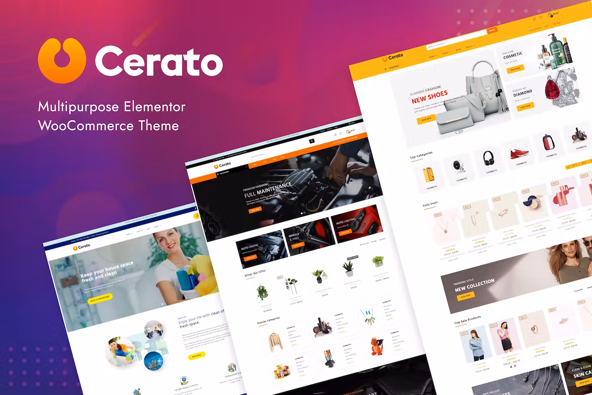 Multipurpose Elementor WooCommerce Theme