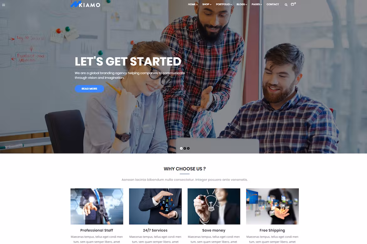 Responsive Business WordPress Theme