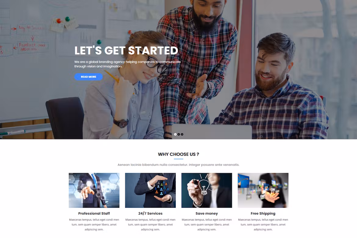 Responsive Business WordPress Theme2