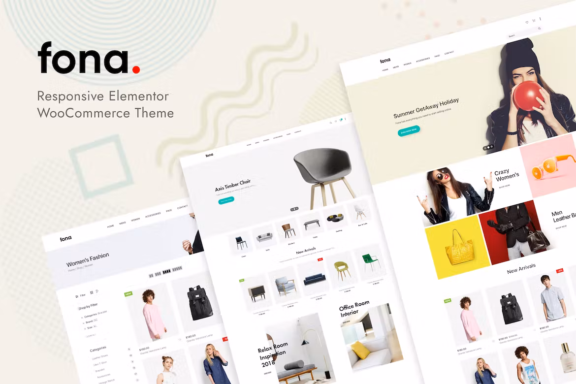 Responsive Elementor WooCommerce Theme