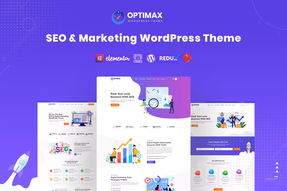 SEO & Marketing WordPress Theme