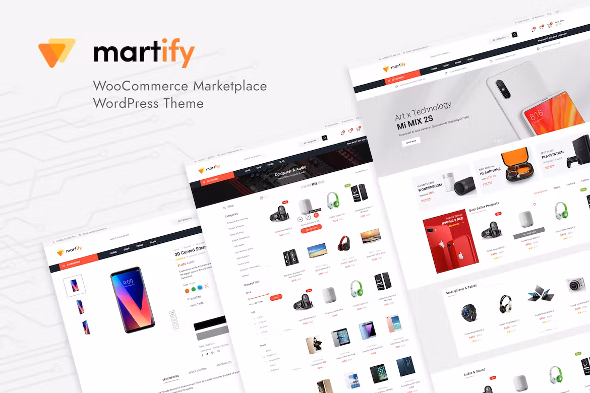 WooCommerce Marketplace WordPress Theme